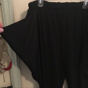 +Size Black Harem Pants